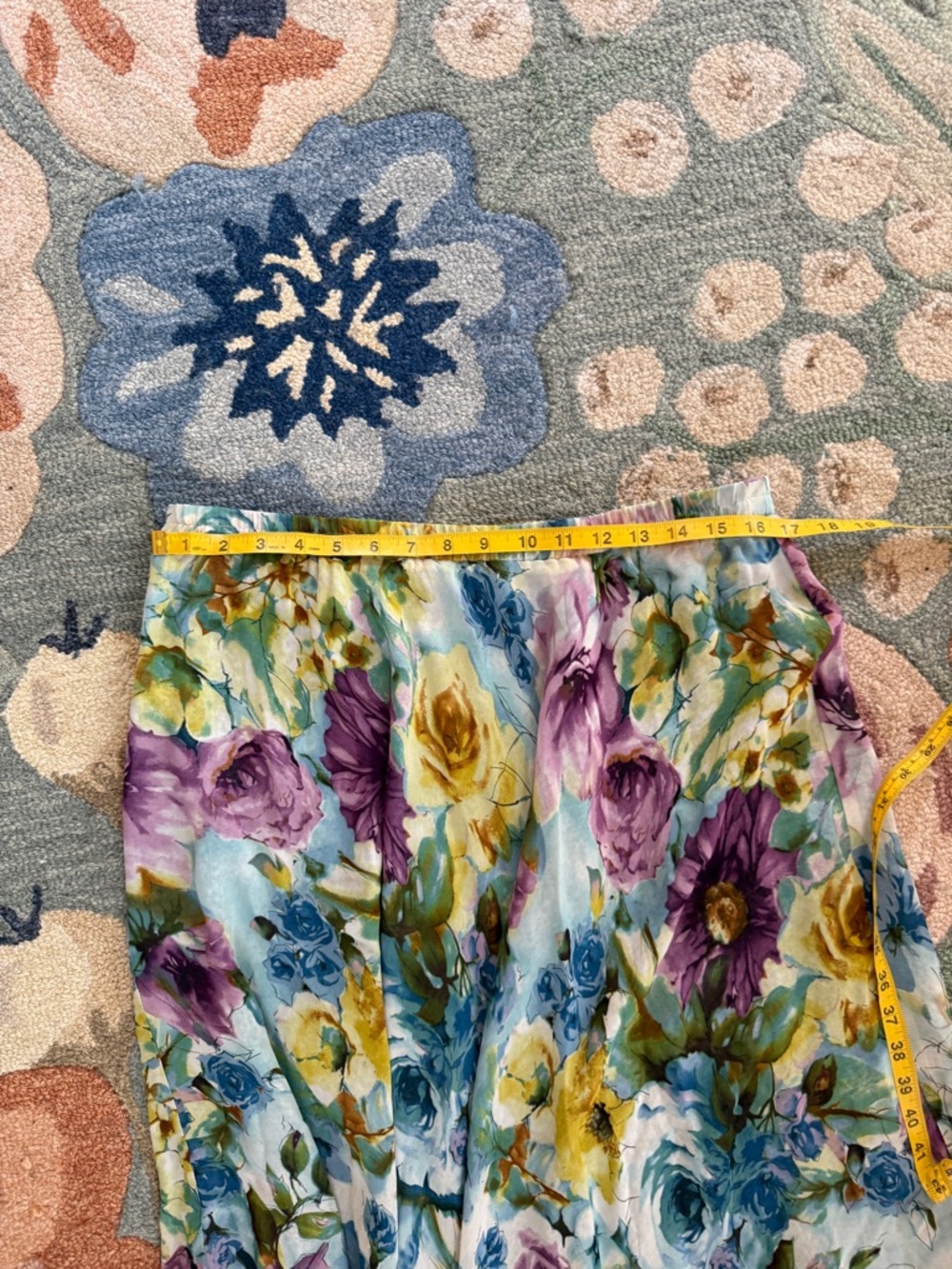 Reversible Floral Maxi Skirt - Picture 7 of 7